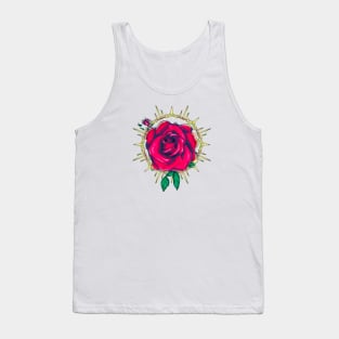 Red Rose Variation Tank Top